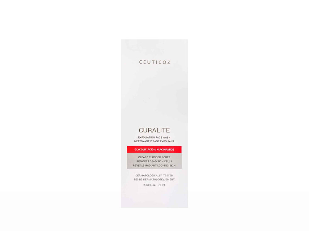 Ceuticoz Curalite Exfoliating Face Wash