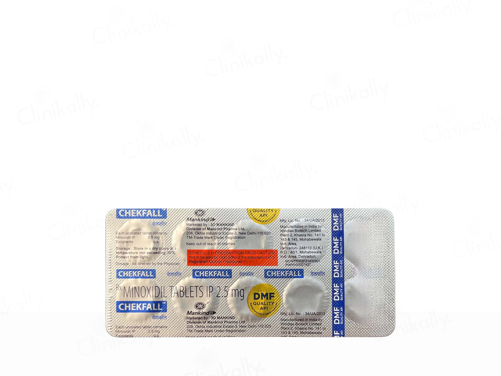 Chekfall 2.5mg Tablet