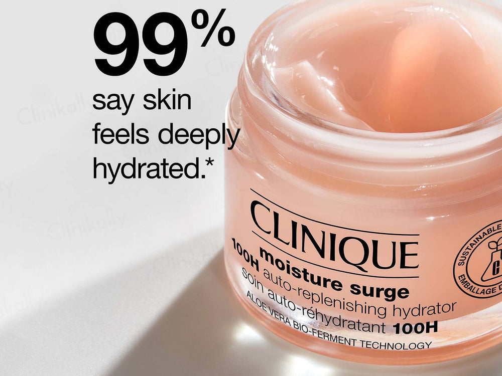 Clinique Moisture Surge 100H Auto-Replenishing Hydrator Gel Cream with Aloe Vera Bio-Ferment