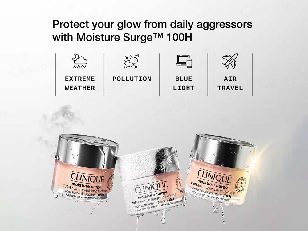 Clinique Moisture Surge 100H Auto-Replenishing Hydrator Gel Cream with Aloe Vera Bio-Ferment