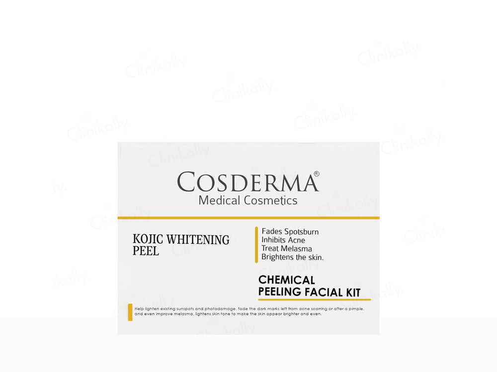 Cosderma Kojic Pro Whitening Peel Chemical Peeling Facial Kit