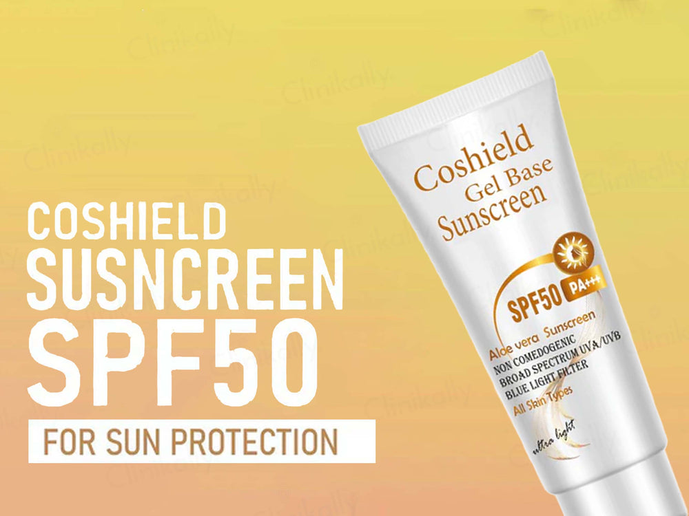 Cosderma Coshield Gel Base Aloe Vera Sunscreen SPF 50 PA+++