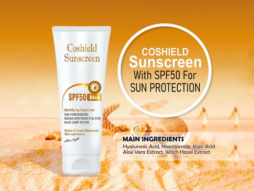 Cosderma Coshield Mattifying Sunscreen SPF 50 PA+++