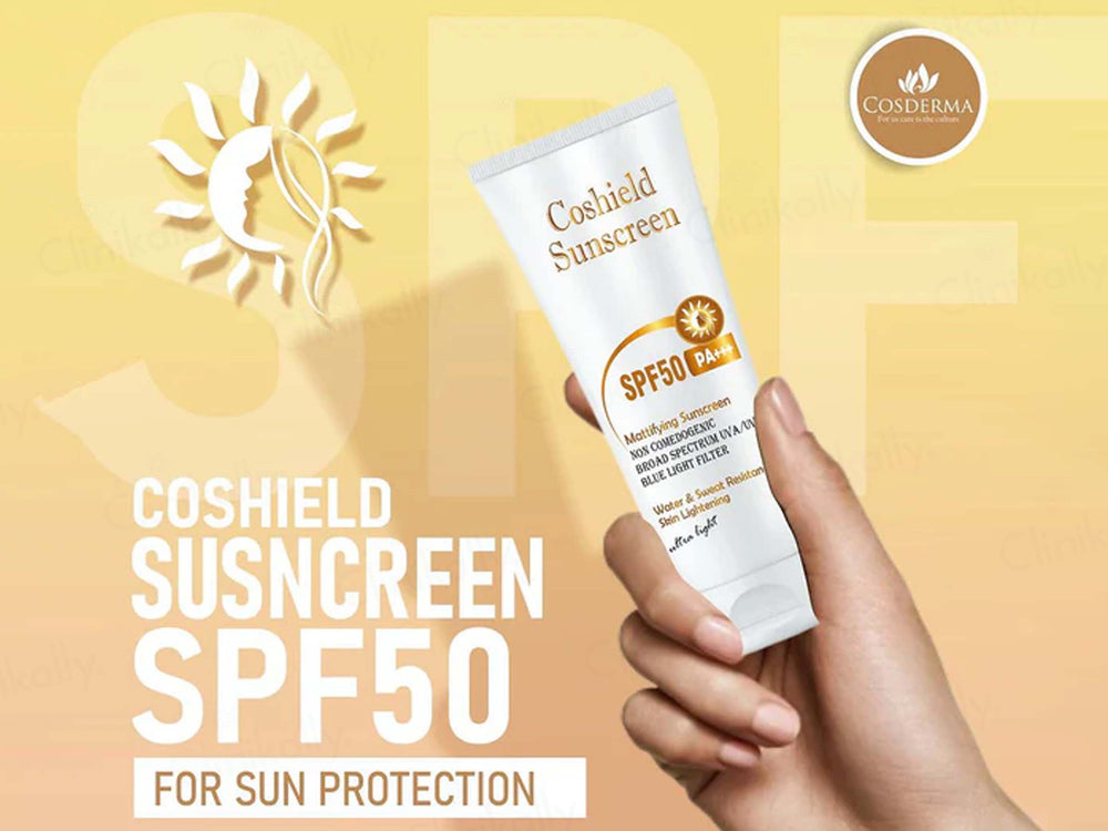 Cosderma Coshield Mattifying Sunscreen SPF 50 PA+++