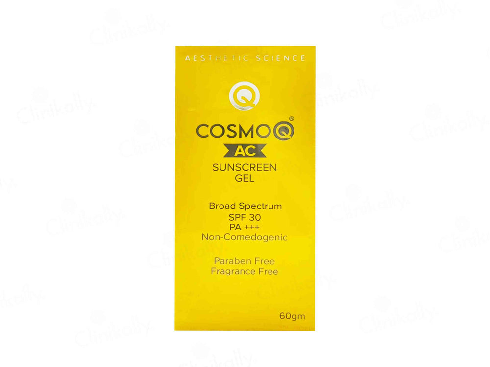 CosmoQ AC Sunscreen Gel SPF 30 PA+++