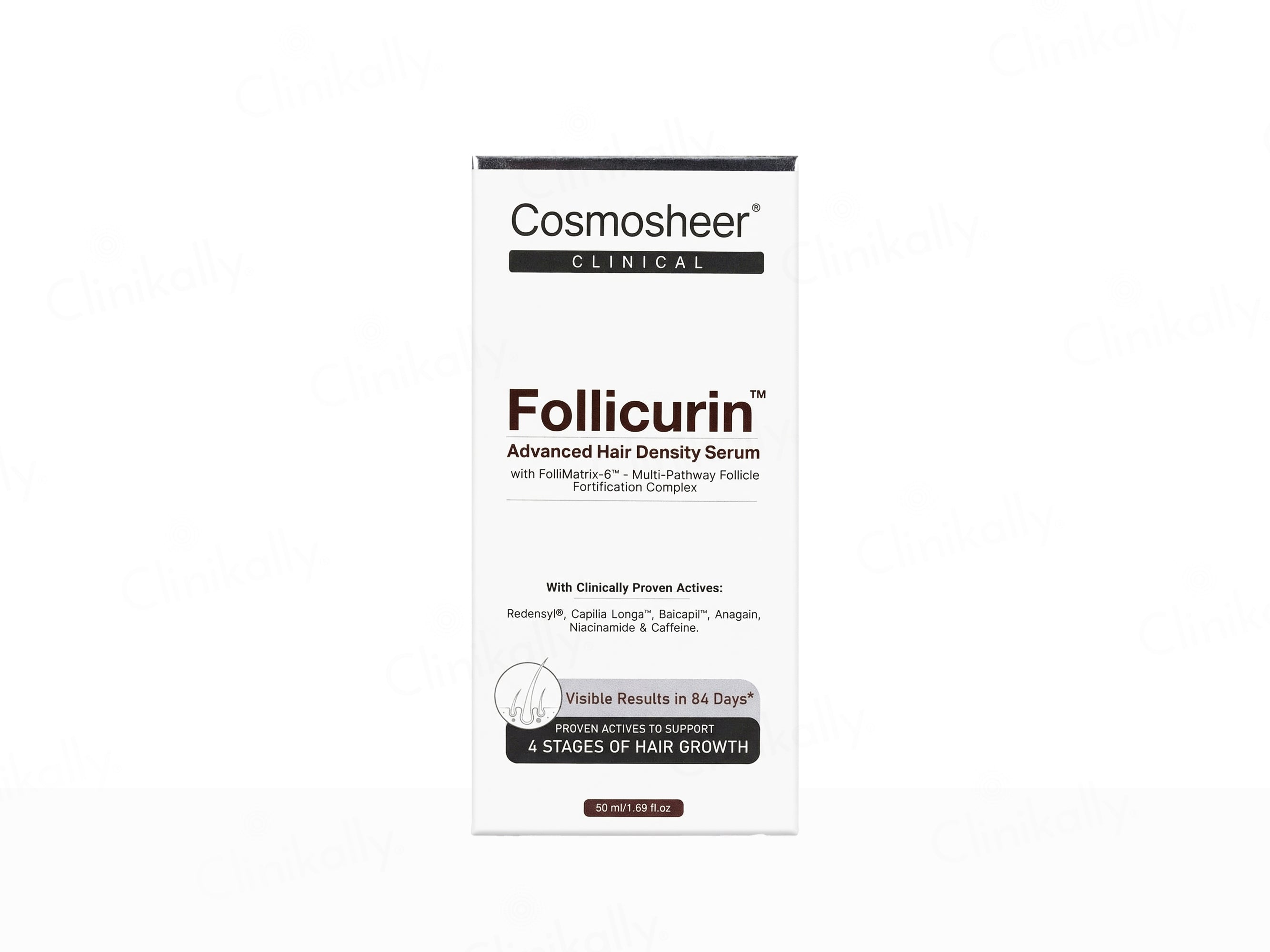 Cosmosheer Clinical Follicurin Advanced Hair Density Serum