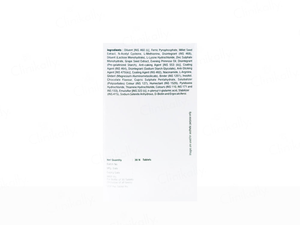 Cutihance Women Nutraceutical Tablet