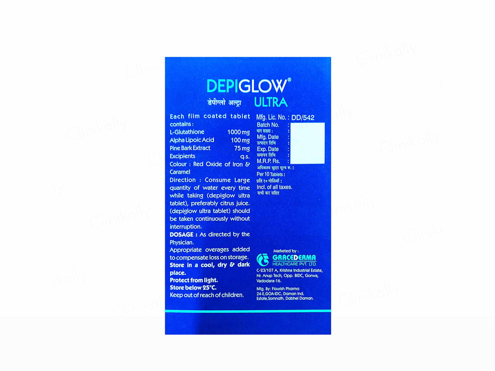 Depiglow Ultra Tablet