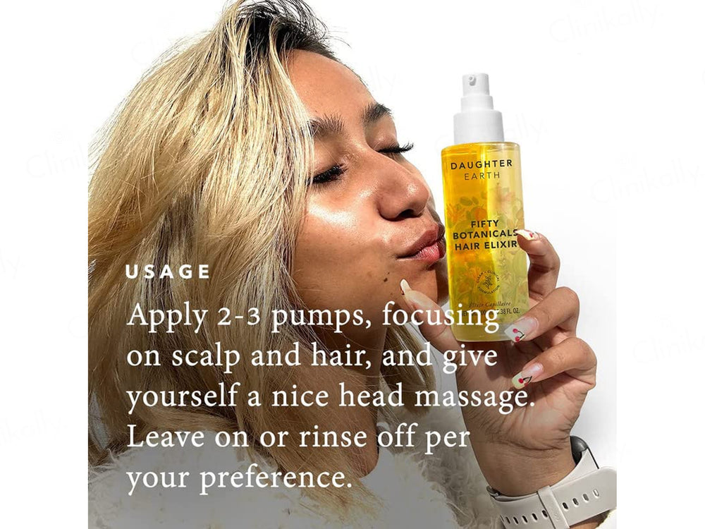 Daughter Earth Fifty Botanicals Hair Elixir