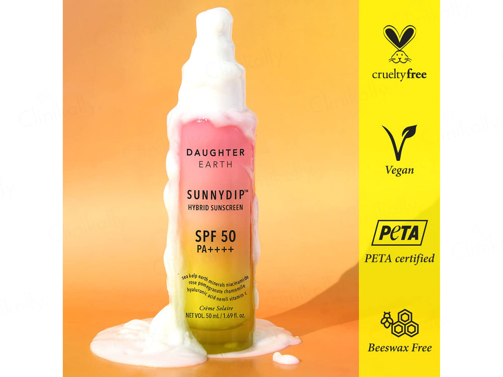 Daughter Earth Sunnydip Hybrid Sunscreen SPF 50 PA++++
