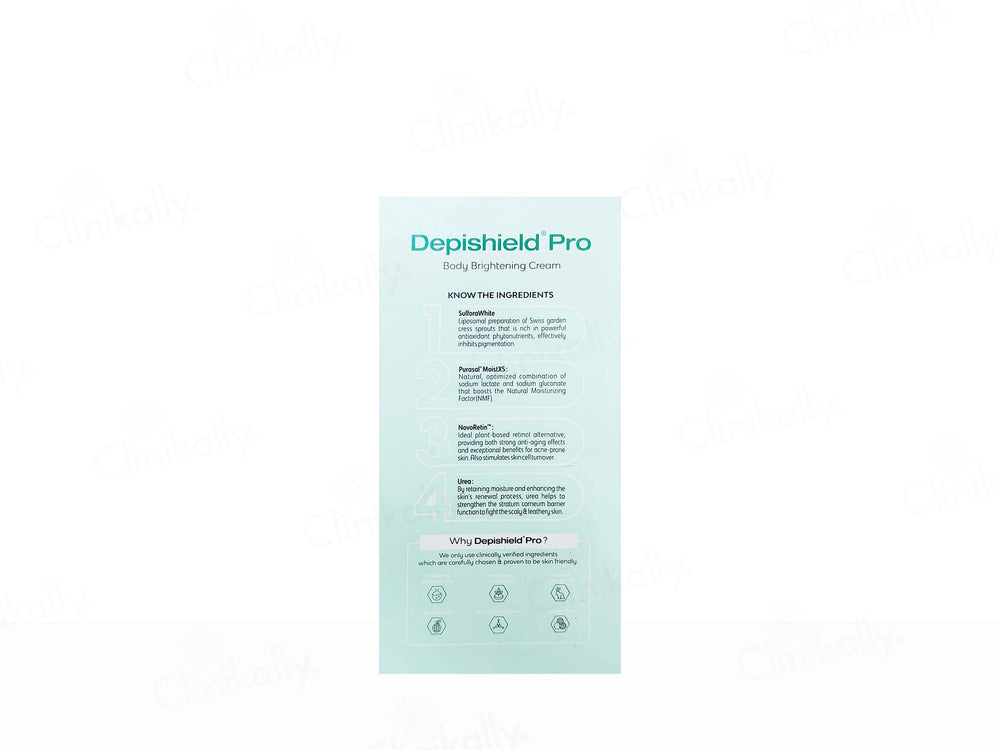 Depishield Pro Body Brightening Cream