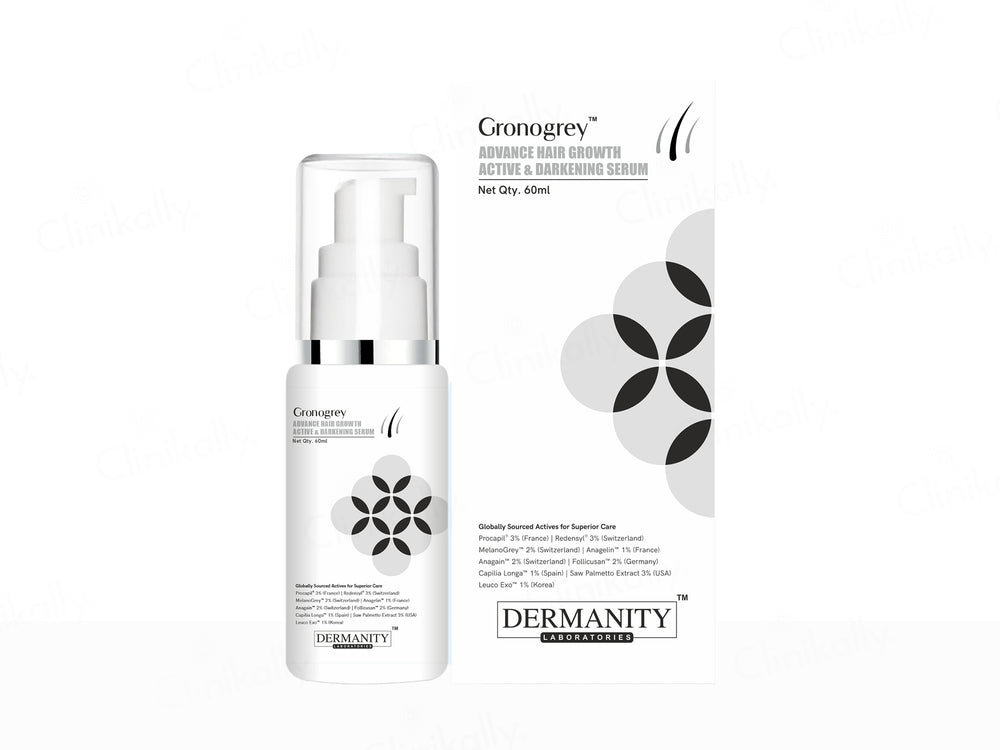 Dermanity Gronogrey Advance Hair Growth Active & Darkening Serum