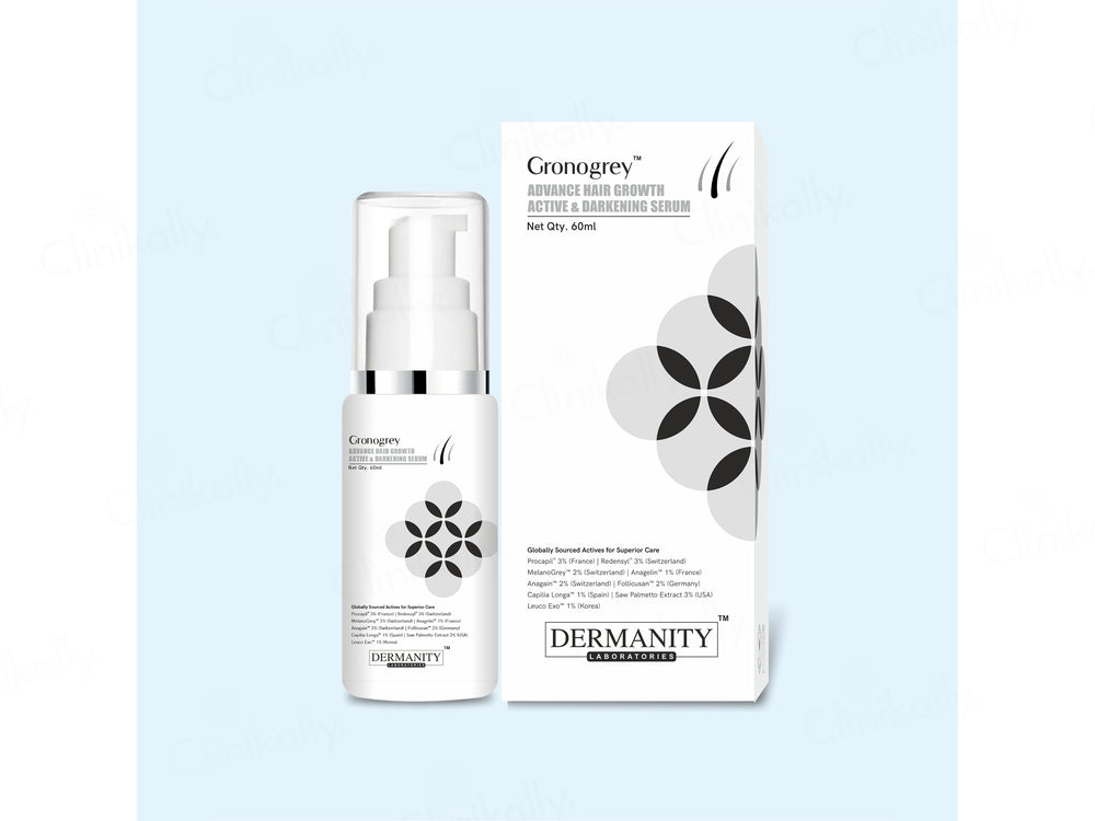Dermanity Gronogrey Advance Hair Growth Active & Darkening Serum