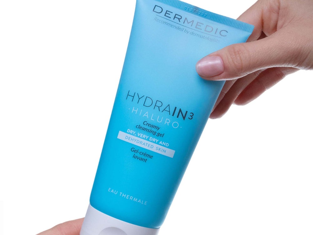 Dermedic Hydrain3 Hialuro Creamy Cleansing Gel