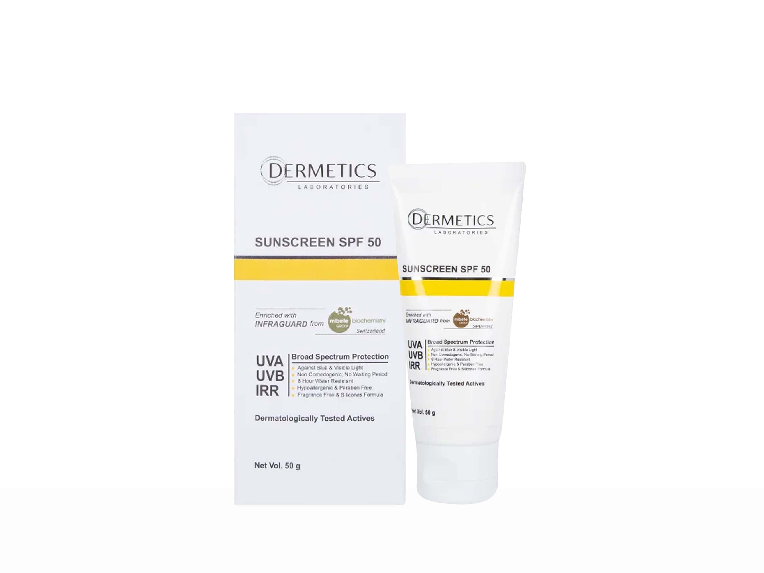 Dermetics Broad Spectrum Sunscreen SPF 50