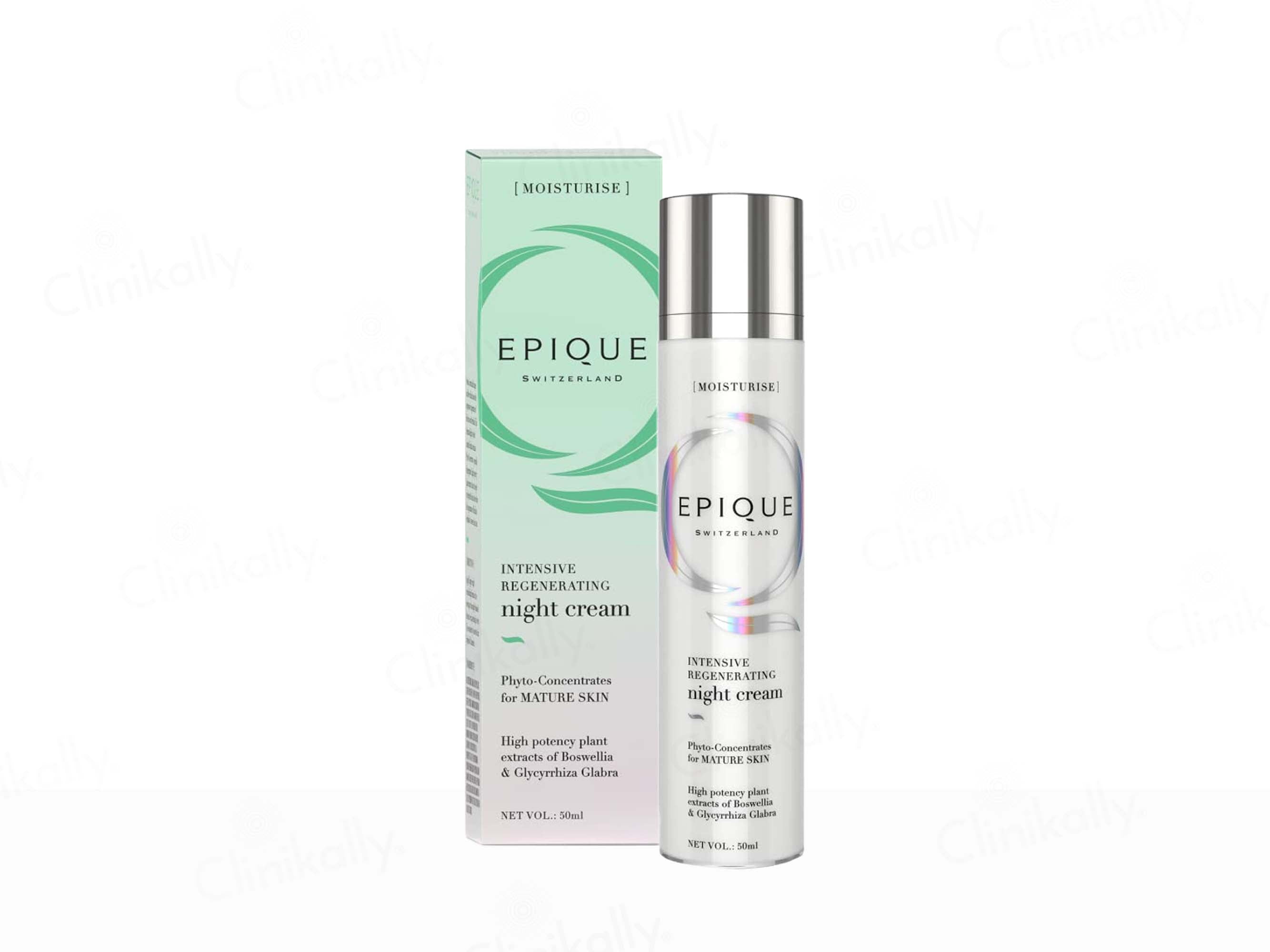 Epique Intensive Regenerating Night Cream