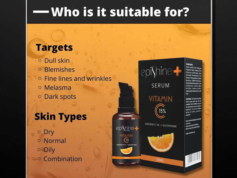 Epishine Plus Vitamin C 15% Serum