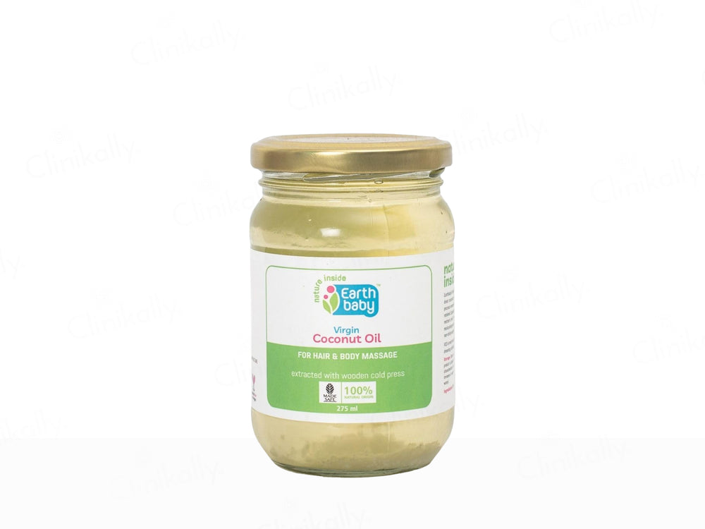 Earth Baby Virgin Coconut Oil For Hair & Body Massage