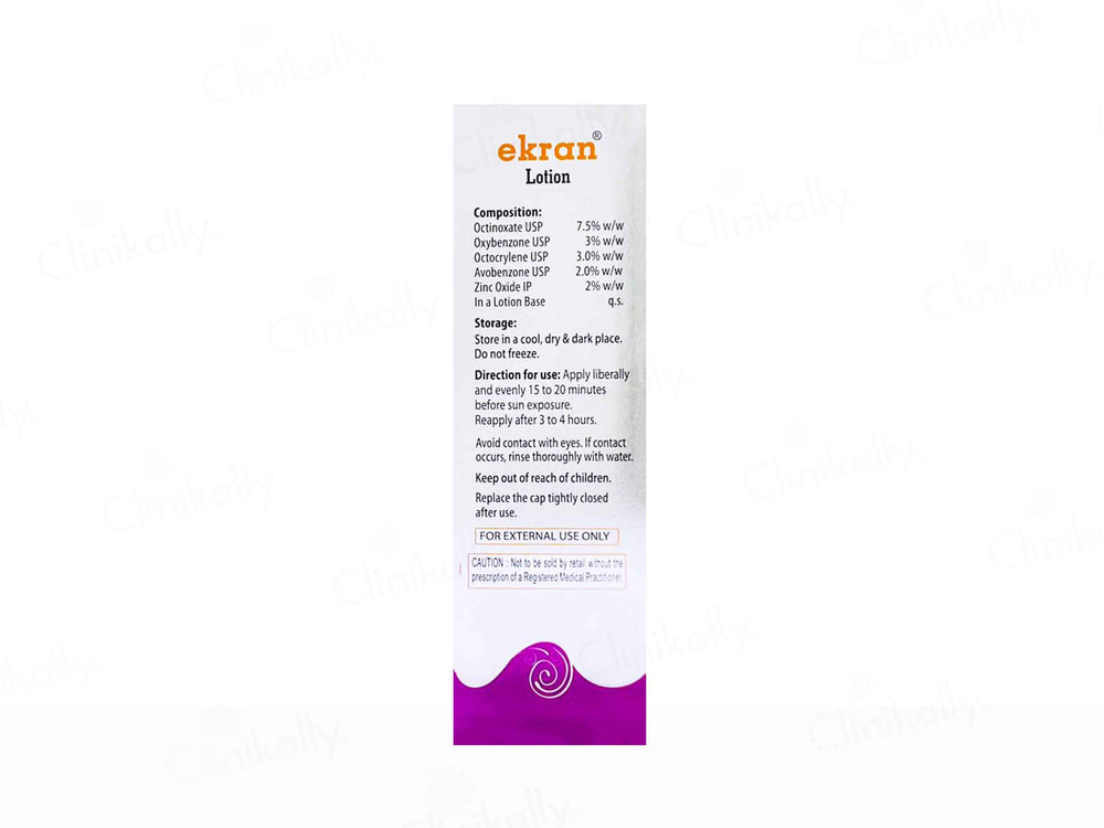 Ekran Sunscreen Lotion SPF 30 PA++