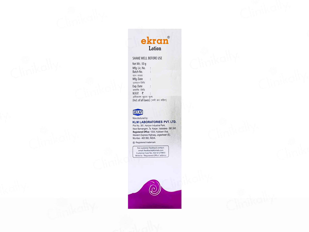 Ekran Sunscreen Lotion SPF 30 PA++