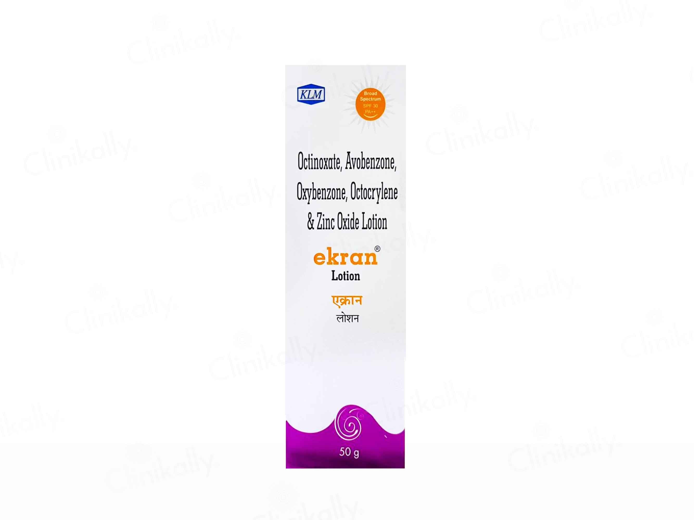 Ekran Sunscreen Lotion SPF 30 PA++