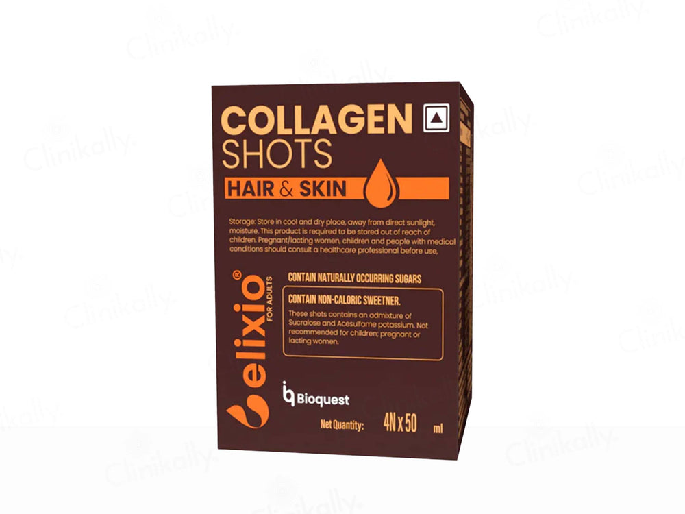 Elixio Hair & Skin Collagen Shots For Adults