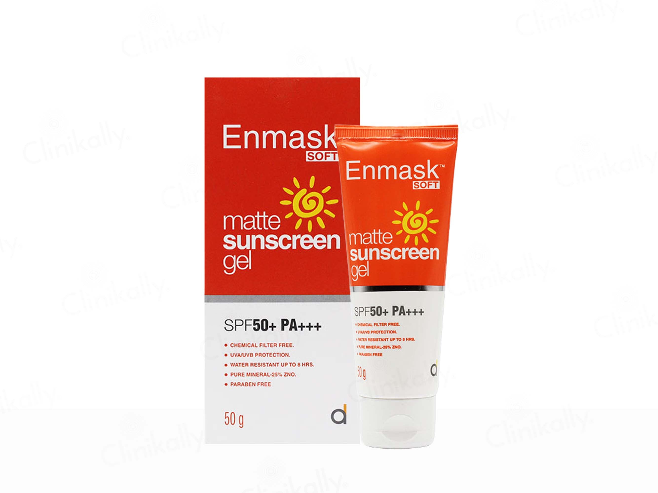 Enmask Soft Matte Sunscreen Gel SPF 50+ PA+++