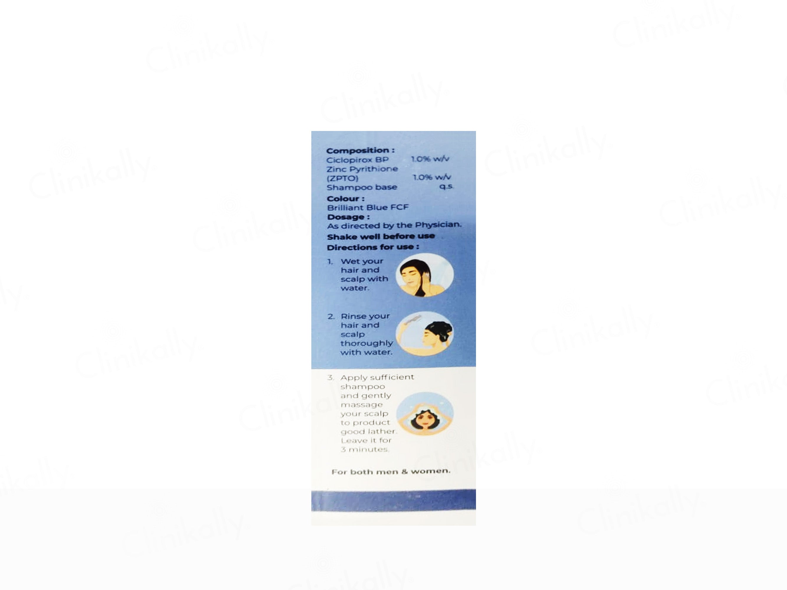 Erosaf CPZ Shampoo