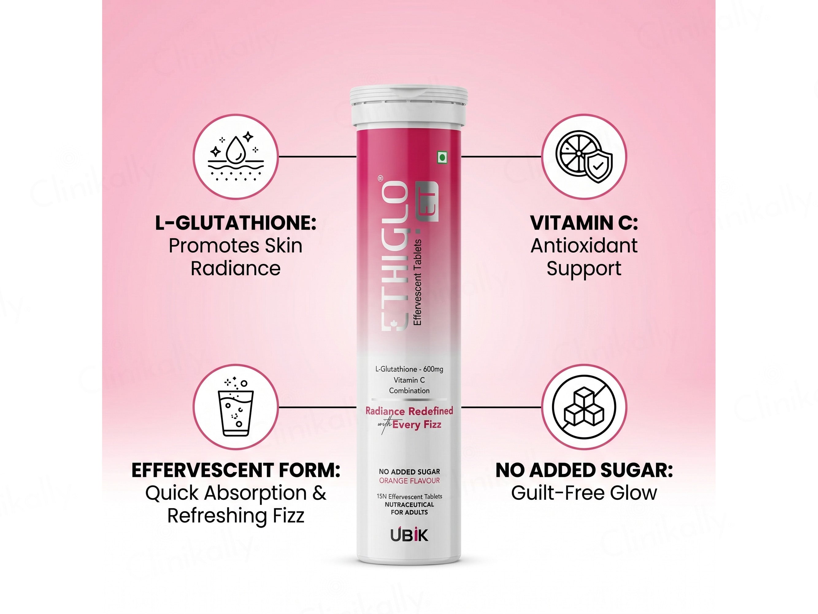 Ethiglo ET Effervescent Tablet