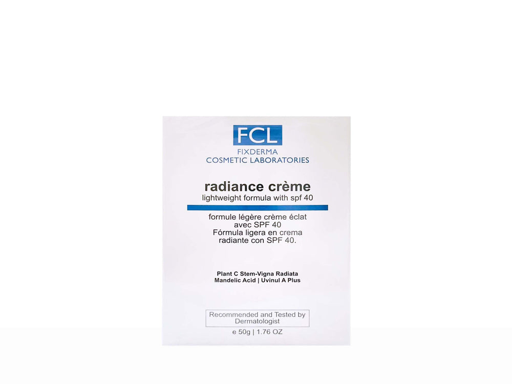 FCL Radiance Creme Lightweight Formula With SPF 40