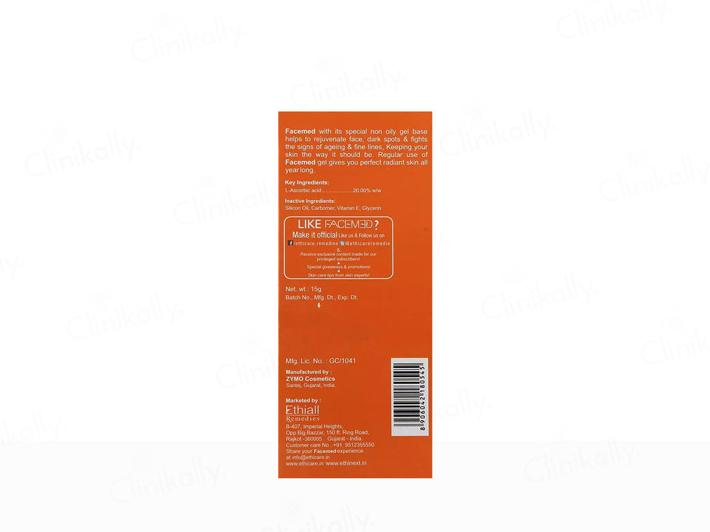 Facemed 20% Vitamin C Gel