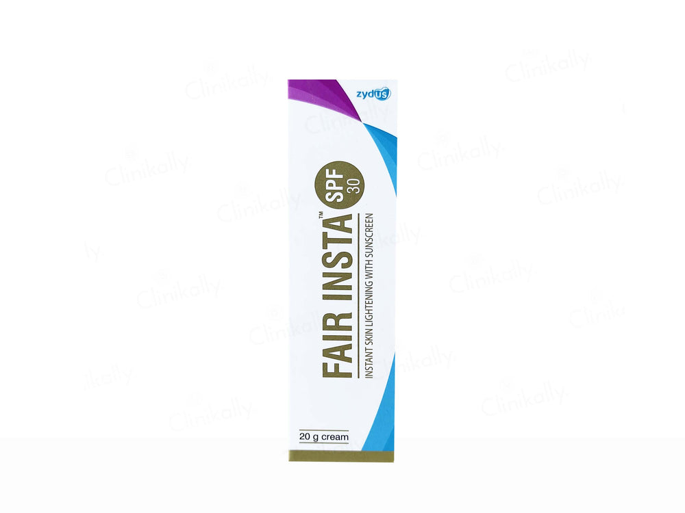 Fair Insta Instant Skin Lightening Cream With Sunscreen SPF 30