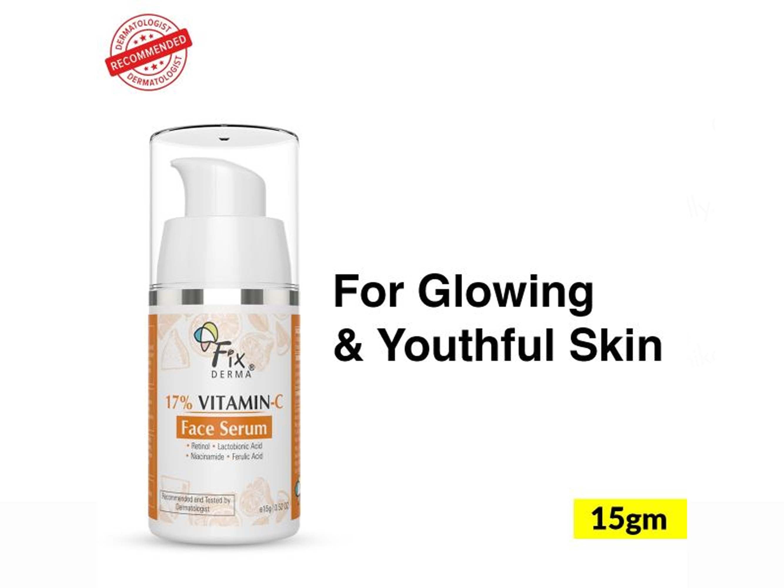 Fixderma 17% Vitamin C Face Serum