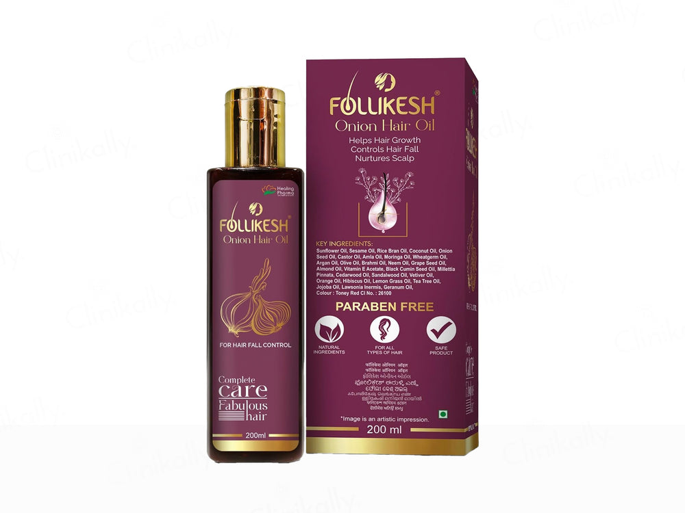 Follikesh Onion Hair Fall Control Oil