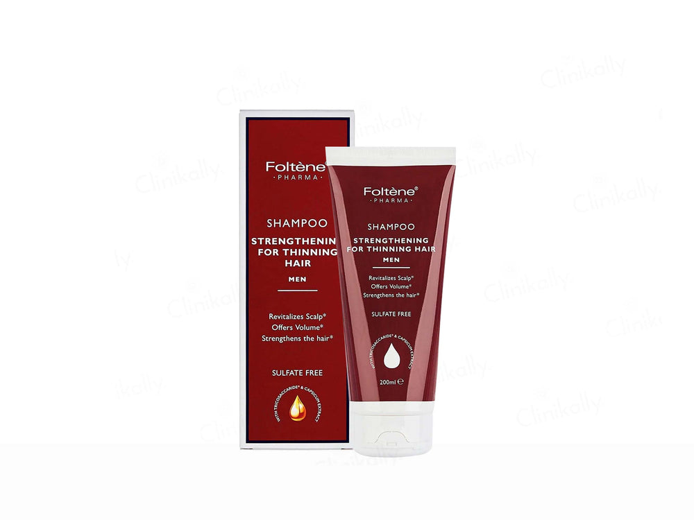 Foltene Pharma Men Strengthening Shampoo For Thinning Hair