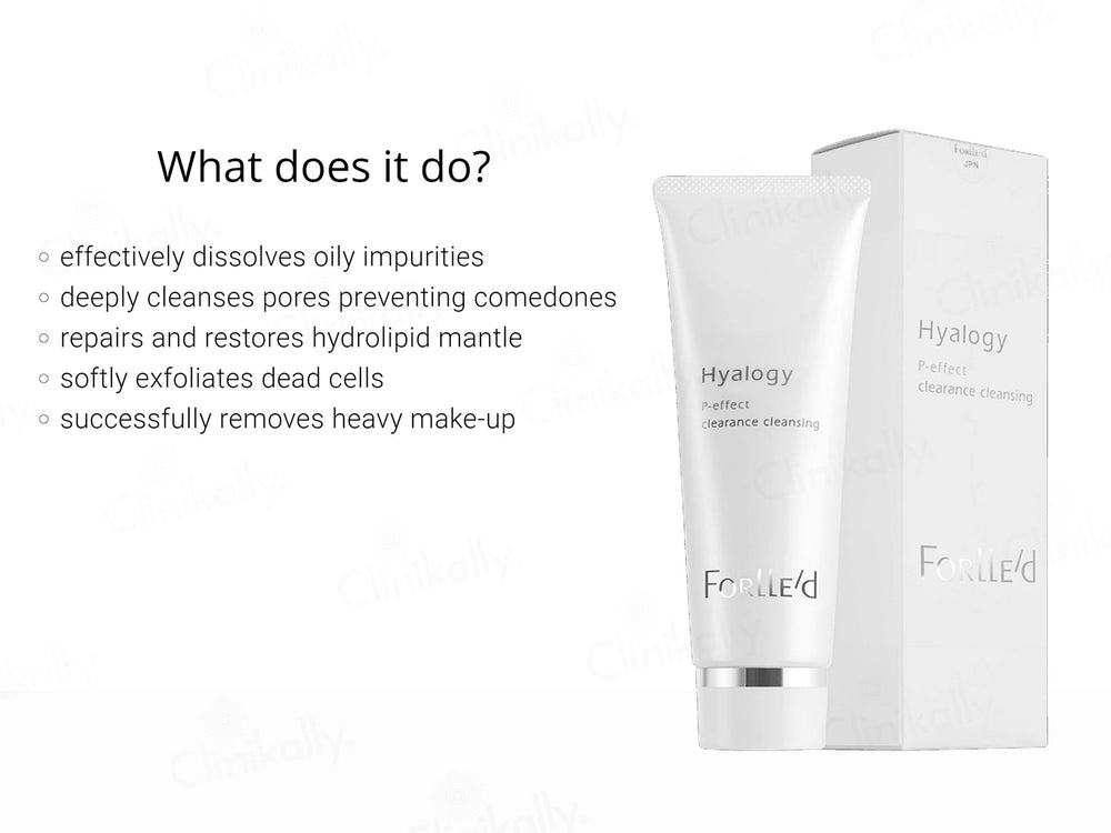 Forlle'd Hyalogy P-Effect Clearance Cleansing