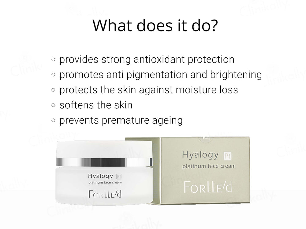 Forlle'd Hyalogy PT Platinum Face Cream