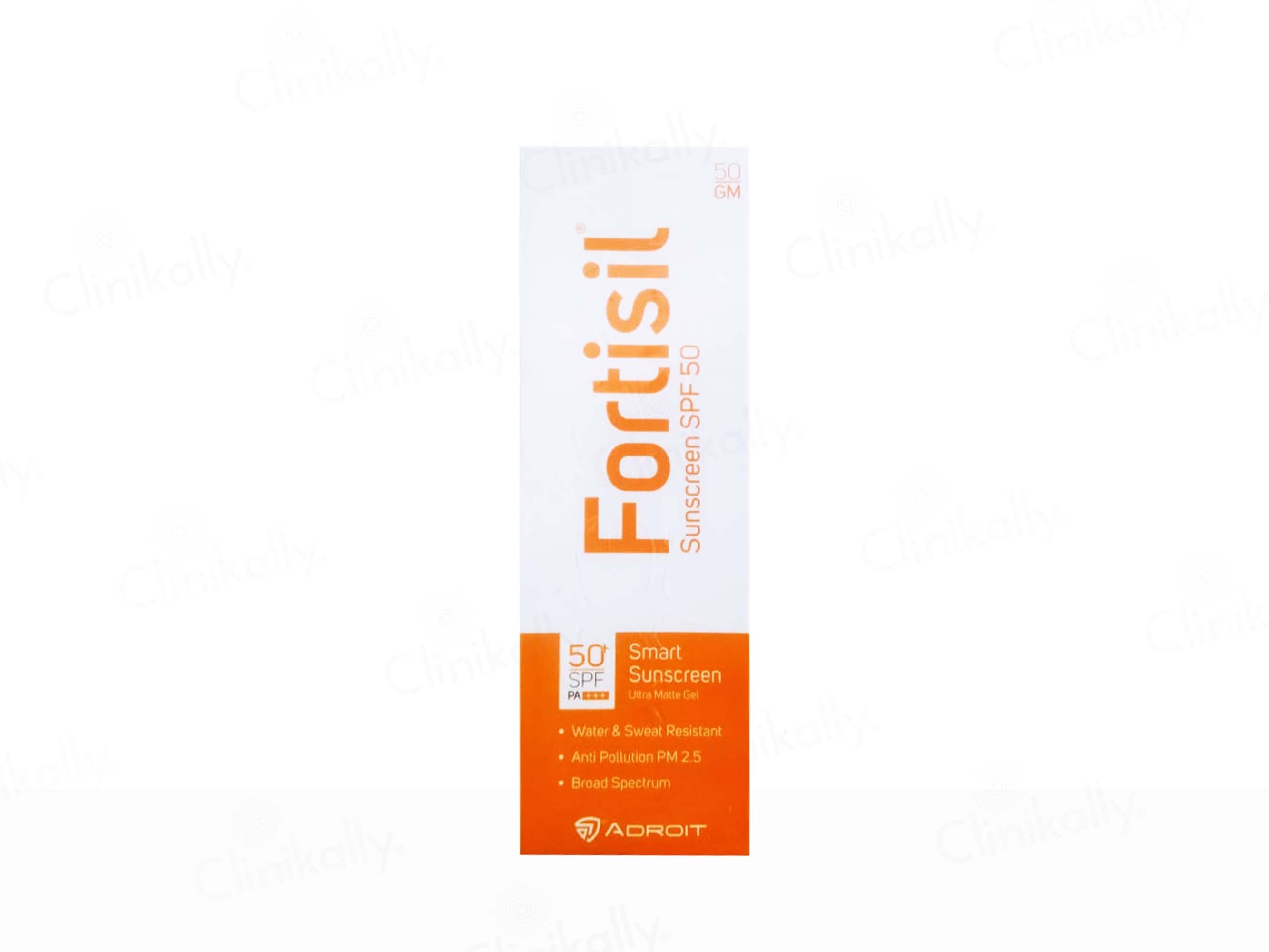 Fortisil Smart Sunscreen Ultra Matte Gel SPF 50 PA+++