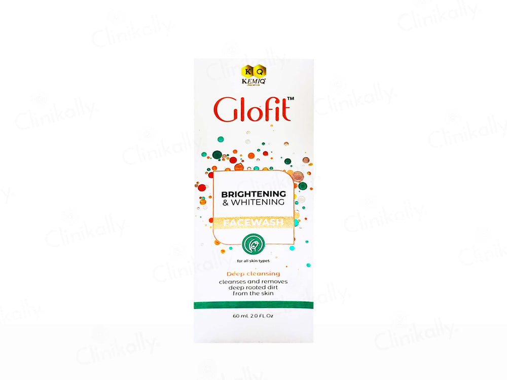 Kemiq Glofit Brightening & Whitening Face Wash