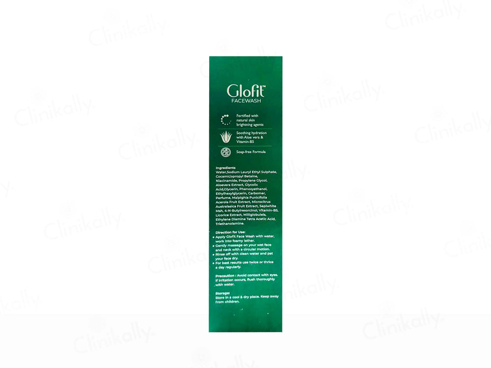 Kemiq Glofit Brightening & Whitening Face Wash