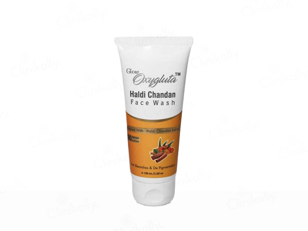 Glow Oxygluta Haldi Chandan Anti-Blemishes Face Wash