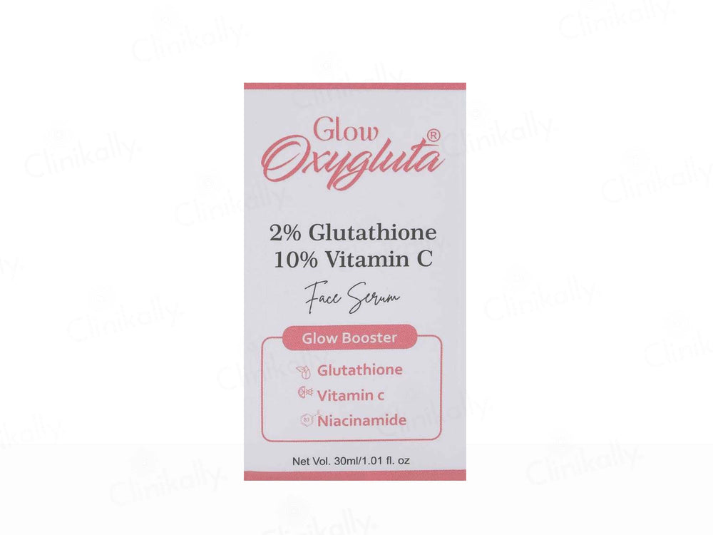 Glow Oxygluta 2% Glutathione & 10% Vitamin C Face Serum