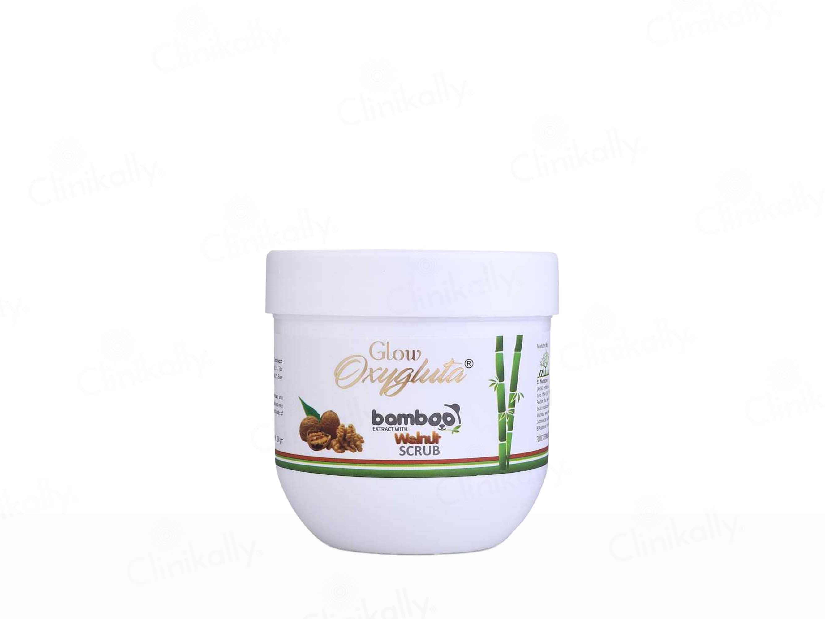 Glow Oxygluta Bamboo & Walnut Scrub