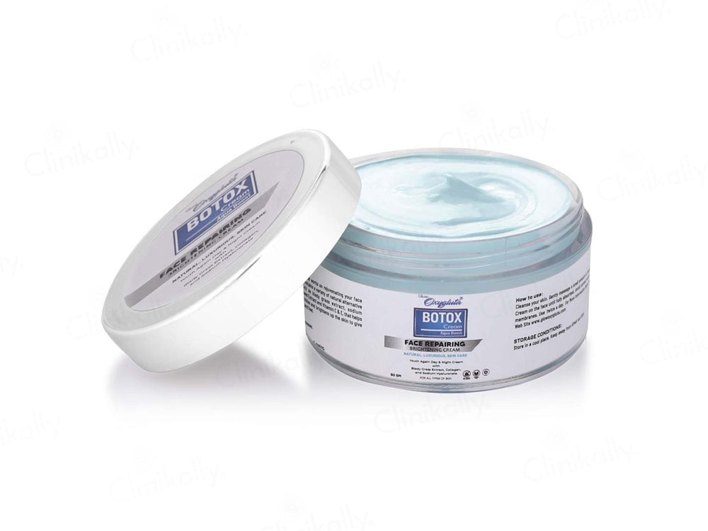 Glow Oxygluta Botox Aqua Boost Face Repairing Brightening Cream