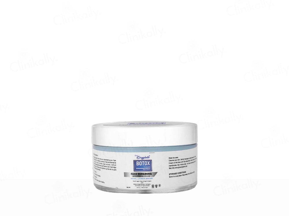 Glow Oxygluta Botox Aqua Boost Face Repairing Brightening Cream