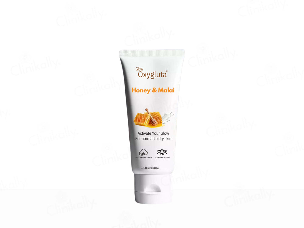 Glow Oxygluta Honey & Malai Face Wash