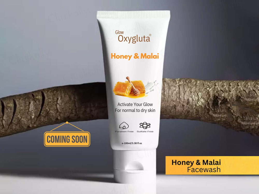 Glow Oxygluta Honey & Malai Face Wash