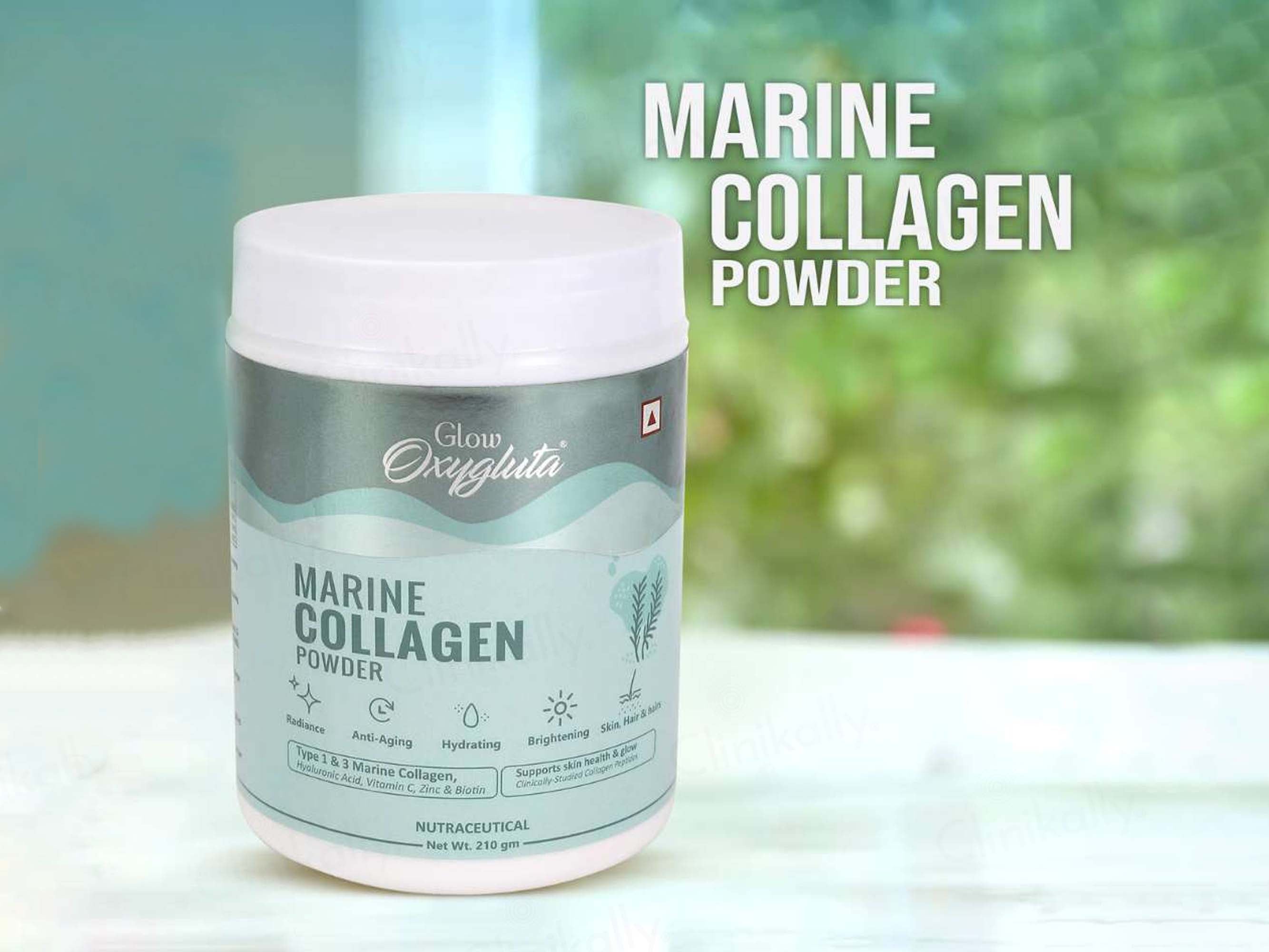 Glow Oxygluta Marine Collagen Powder