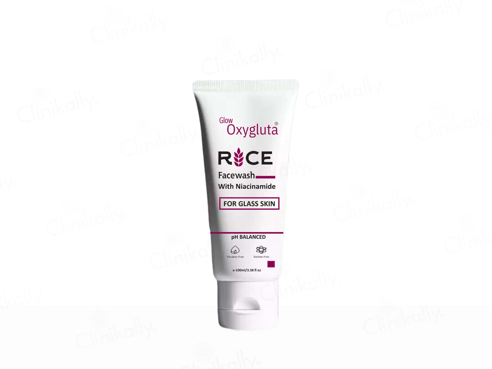 Glow Oxygluta Rice Facewash For Glass Skin