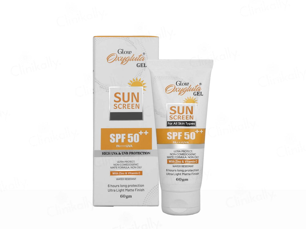 Glow Oxygluta Sunscreen Gel SPF 50++ PA+++